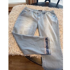 Earl Skinny Ankle Jeans Size 16